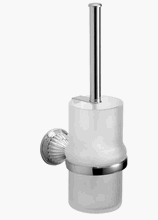 Jado 022911.105 Ornate Wall Mounted Toilet Brush Set, Old Bronze
