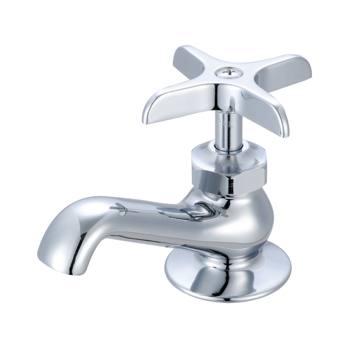 Central Brass 0239-P 3 3/8" H Single Handle Basin Lavatory Faucet in Polished Chrome