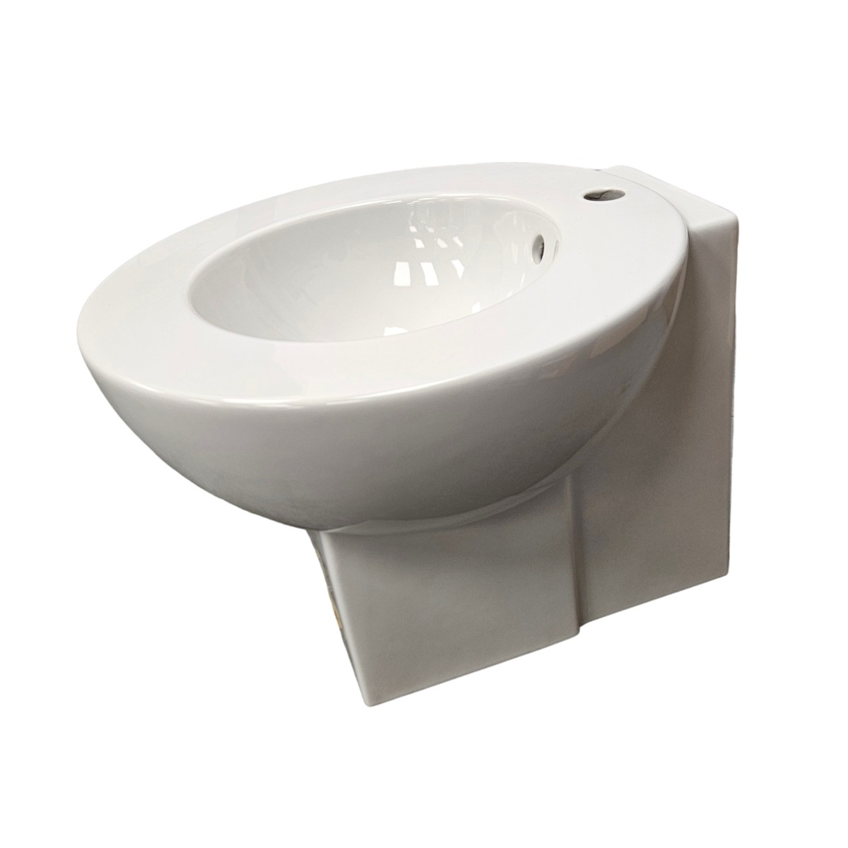 Duravit 0416500000 20" L X 21" W Wall Mounted Single Hole Bathroom Sink with Overflow in White