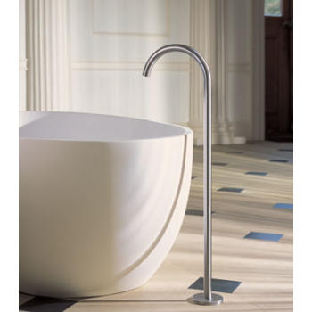Vola 090FM7-16 FLR MNT TUB SPT, PC090FM7  Floor-Mount Swivel Tub Spouts wi