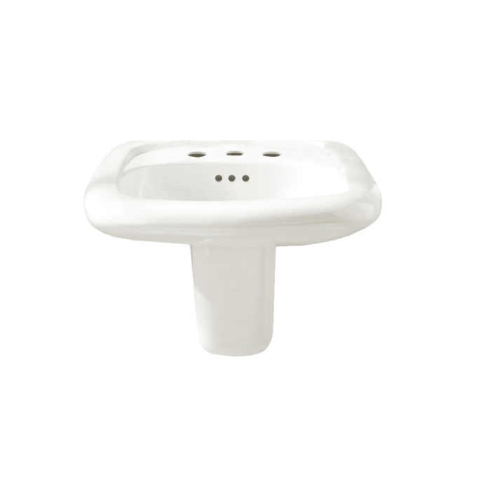 American Standard 0958008EC.020 Murro Wall Mount Porcelain Bathroom Sink in White
