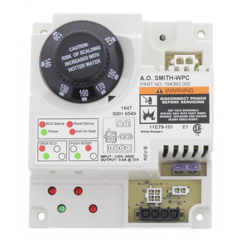 AO Smith 100109945 Digital Thermostat