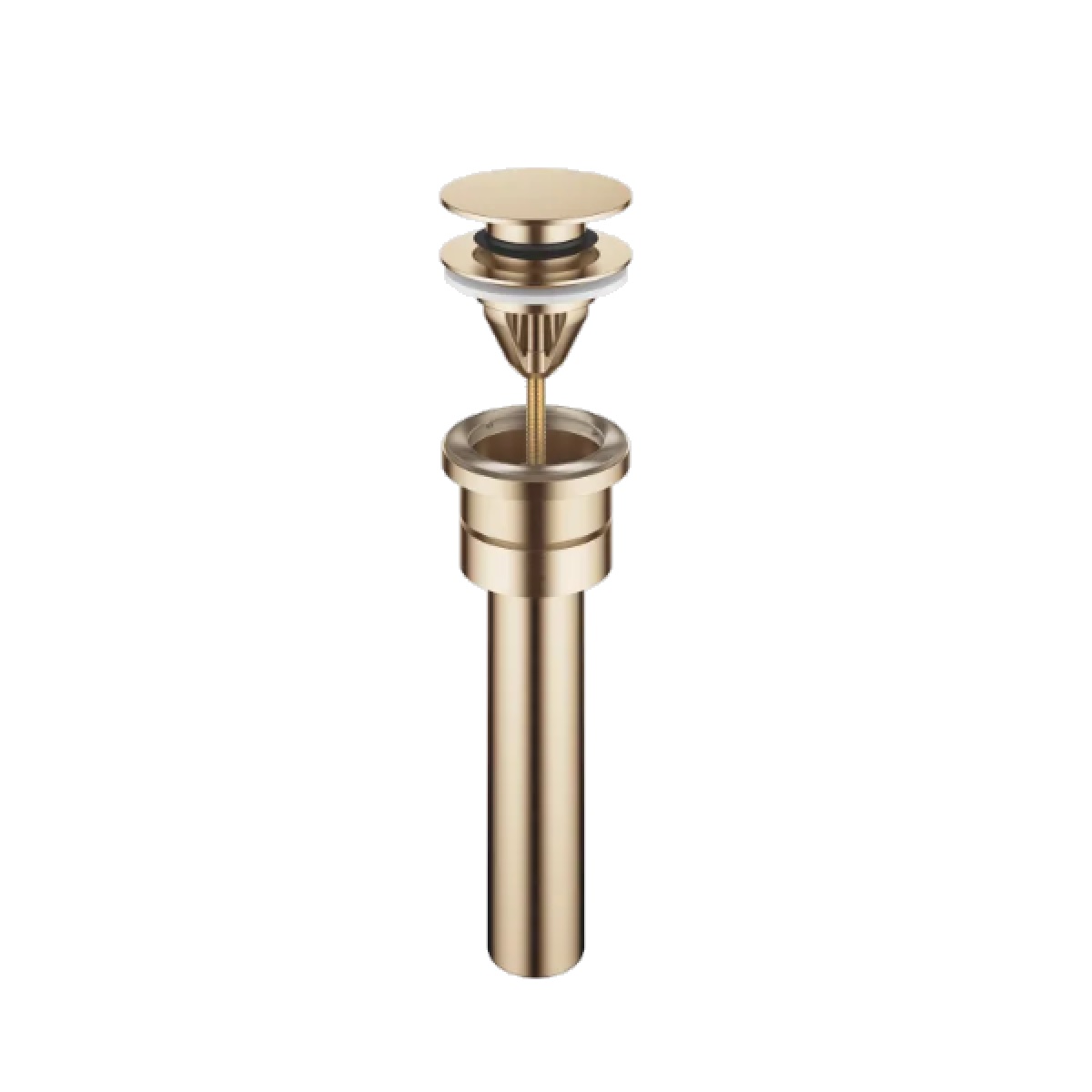 Dornbracht 10125970-270010 Various 1-1/4" Umbrella Drain with Pressure Cap in Brushed Light Gold