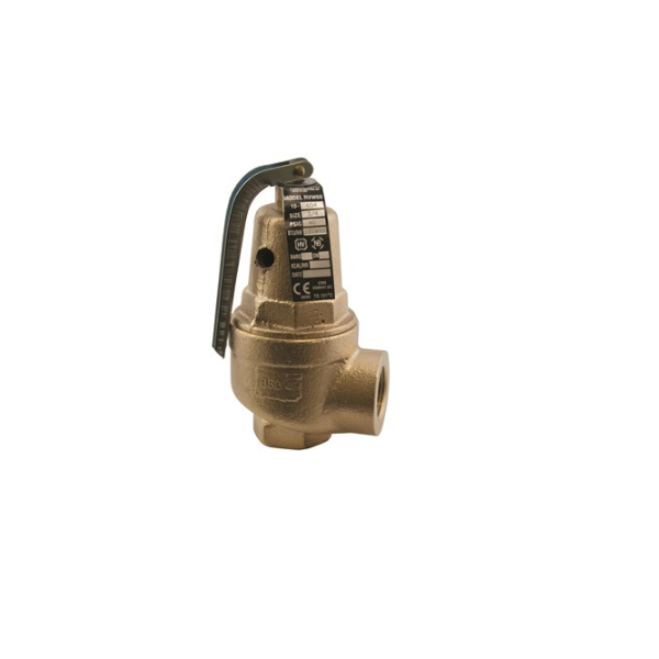 Conbraco 1060409 Bronze Pressure Relief Valve, Hot Water, 45 PSI, 3/4" NPT Female