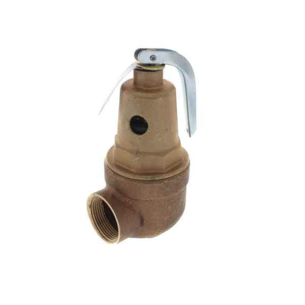 Conbraco 10-615-10 Bronze Pressure Relief Valve, Hot Water, 50 PSI, 1" x 1 1/4" NPT Female
