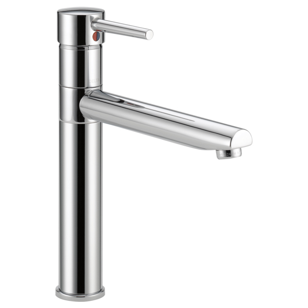 Delta 1159LF Trinsic Single Handle Kitchen Faucet In Chrome