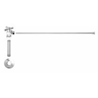 Mountain Plumbing MT483BX-NL/CPB MT483BX-NL-CPB Polished Copper Universal Toilet Supply Kit - Angle