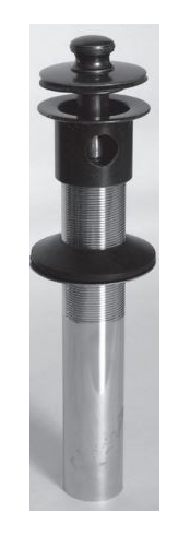 Watco 800-PF-BRS-NP Tubular Brass PresFlo Polished Nickel Lavatory Drain