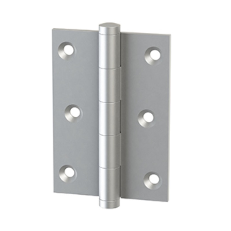 Merit Metal 125P-2.5"X1.75" Polished Chrome Plain Bearing Cabinet Hinge