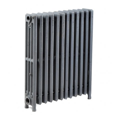 Cast Iron Radiator, 12 Sections, 19"H, 4 Tubes