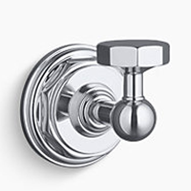 Kohler 13113-CP Pinstripe Robe hook in Polished Chrome