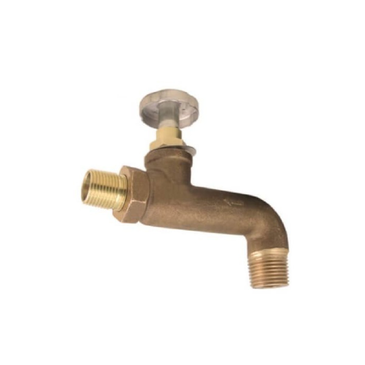 Firomatic 12340 1/2" MPT Inlet x 3/8" MPT Nipple Outlet 90° Fusible Tank Valve