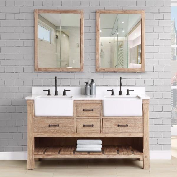 Fairmont 1507-FV60D Napa Designs 60" Bathroom Vanity in Sonoma Sand