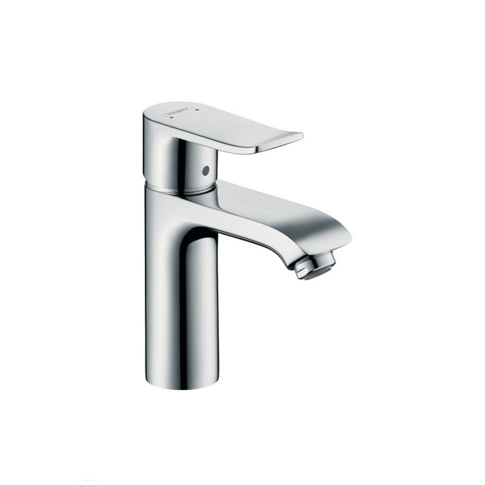 Hansgrohe 31080001 Metris Single-Hole Faucet 110 with Pop-Up Drain, 1.2 GPM in Chrome