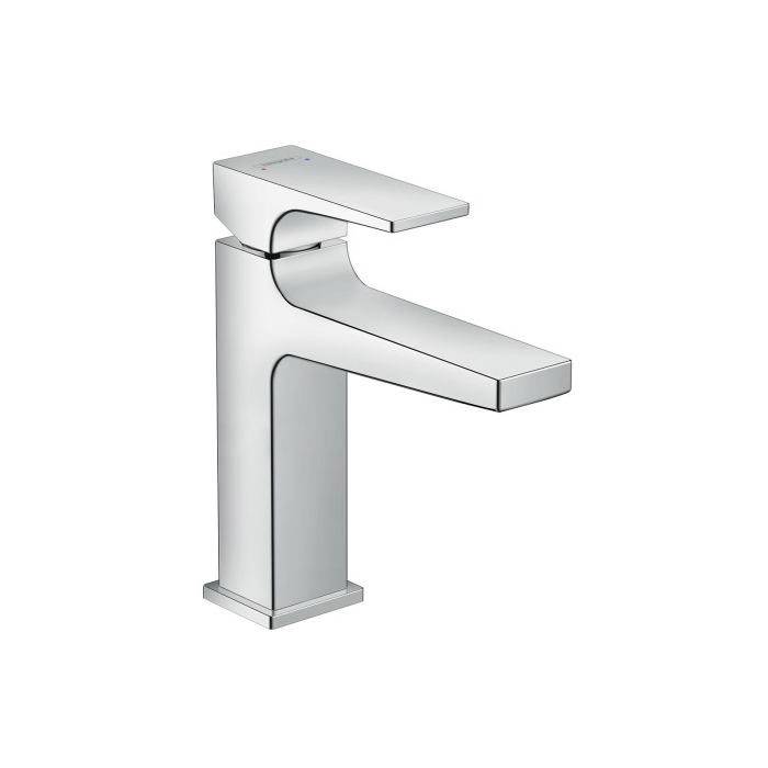 Hansgrohe 32506001 Metropol Single-Hole Faucet 110 with Lever Handle and Pop-Up Drain, 1.2 GPM in Chrome