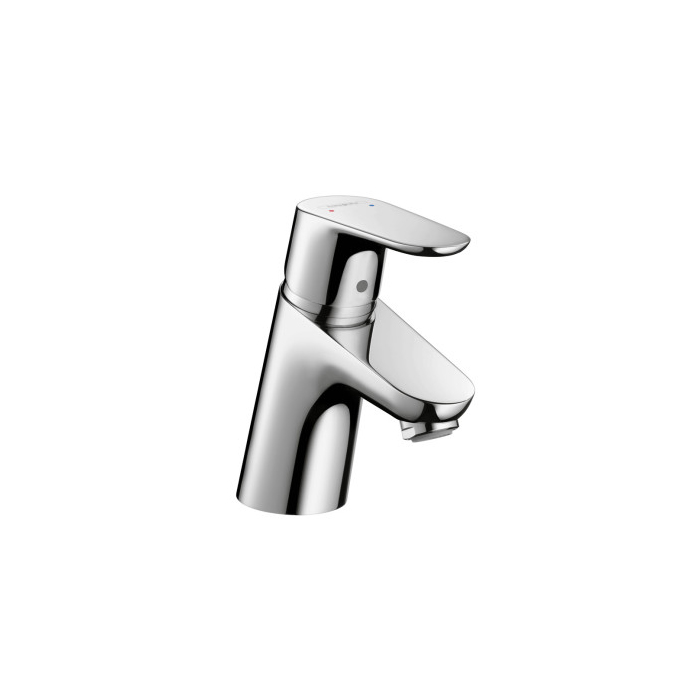 Hansgrohe 04370000 Focus Single-Hole Faucet 70 with Pop-Up Drain, 1.2 GPM in Chrome