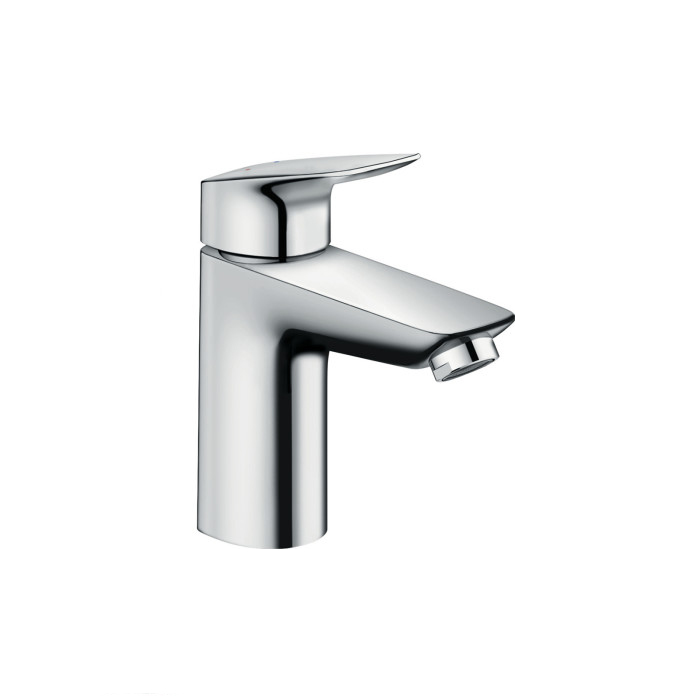 Hansgrohe 71100001 Logis Single-Hole Faucet 100 with Pop-Up Drain, 1.2 GPM in Chrome