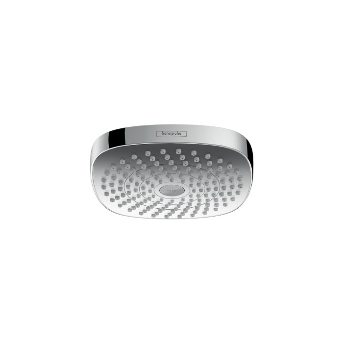 Hansgrohe 26528001 Croma Select E Showerhead 180 2-Jet, 2.0 GPM in Chrome