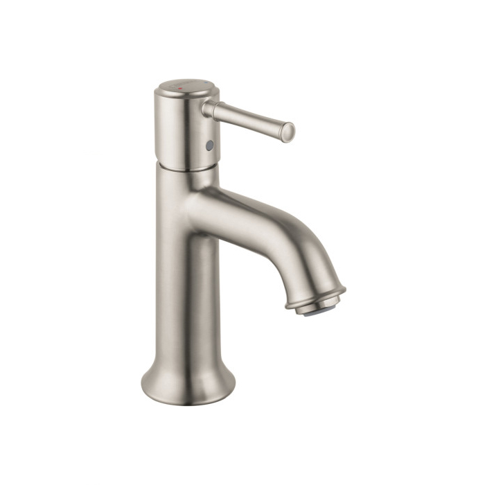 Hansgrohe 14111821 Talis C Single-Hole Faucet 80 with Pop-Up Drain, 1.2 GPM in Brushed Nickel