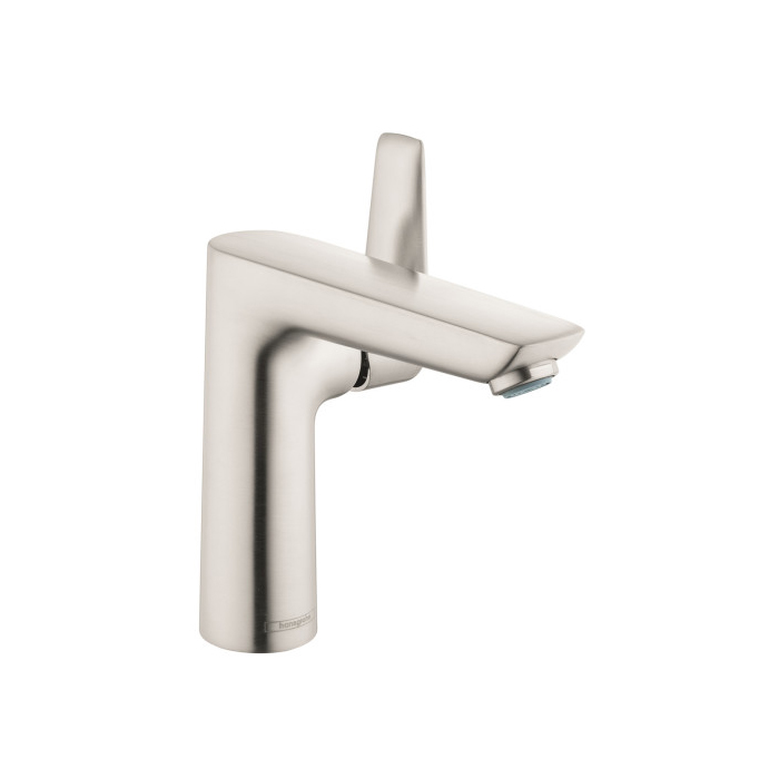 Hansgrohe 71754821 Talis E Single-Hole Faucet 150 with Pop-Up Drain, 1.2 GPM in Brushed Nickel