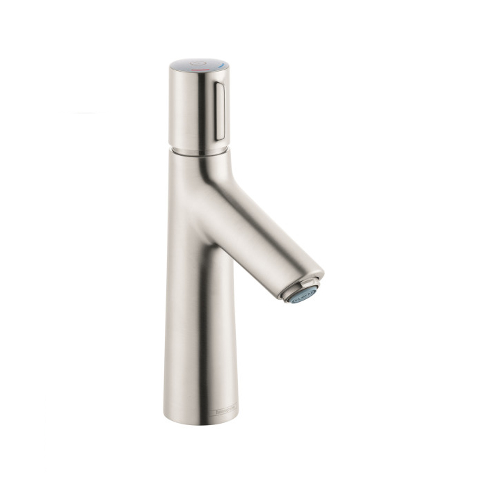 Hansgrohe 72042821 Talis Select S Single-Hole Faucet 100 with Pop-Up Drain, 1.2 GPM in Brushed Nickel
