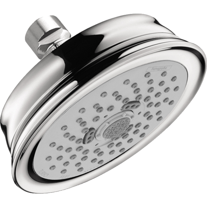 Hansgrohe 04930000 Croma 100 Classic Showerhead 3-Jet, 1.5 GPM in Chrome