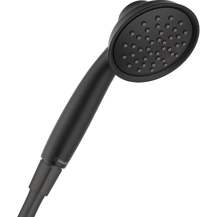 Hansgrohe 04782670 Joleena Handshower 95 1-Jet, 1.75 GPM in Matte Black