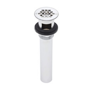 McGuire 155A: Open Grid PO Plug 1-1/4" In Chrome Plated