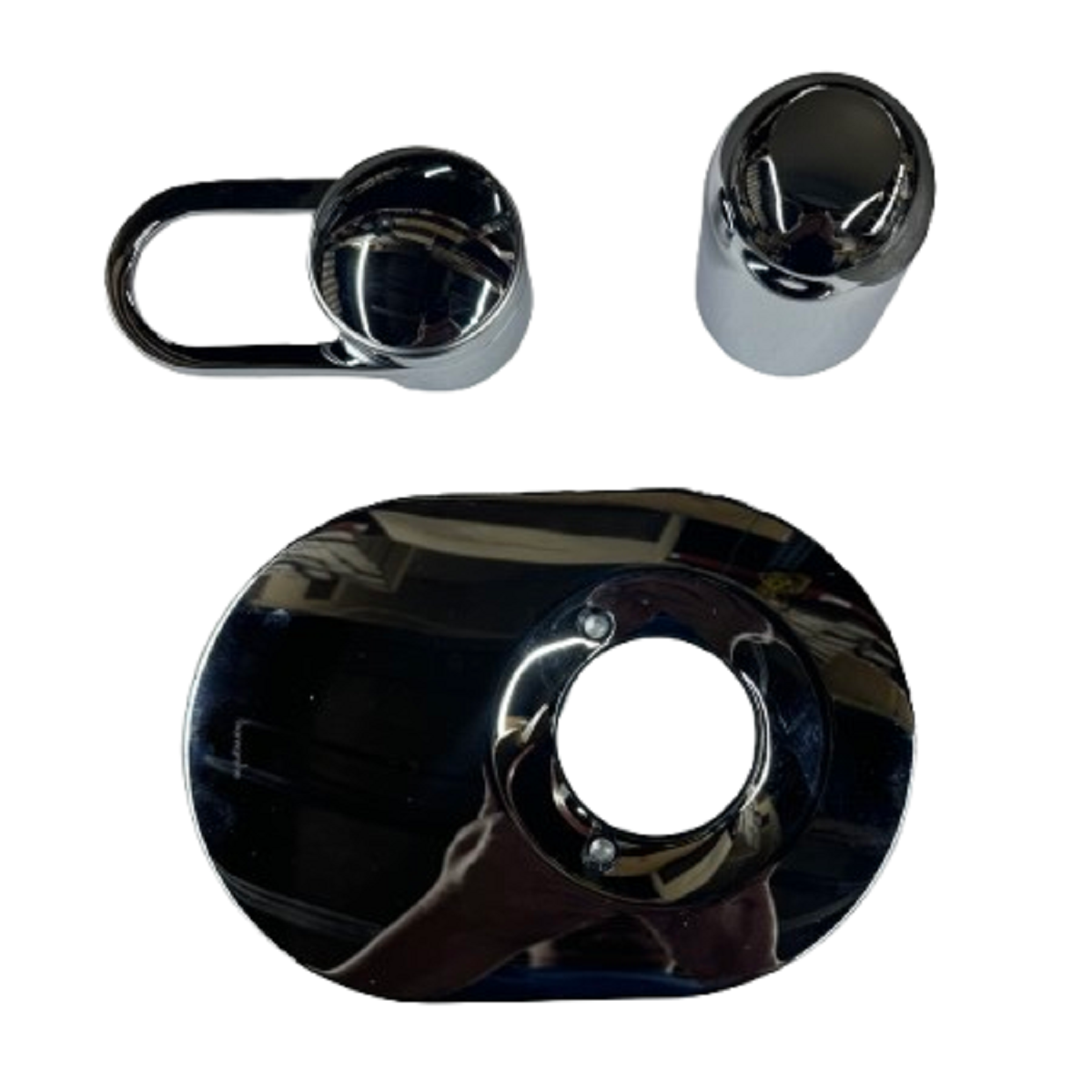 Hansgrohe 15605 Pressure Balance Trim Only in Polished Chrome (Rough Sold Separately)