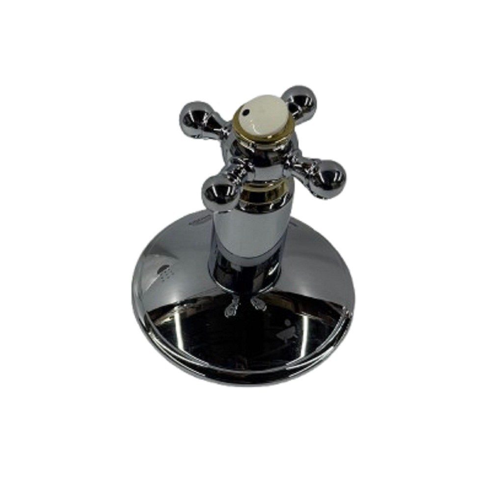 Five Port Diverter Trim in Polished Chrome/Polished Brass - Grohe 19226IR0 Geneva (Rough Sold Separately)