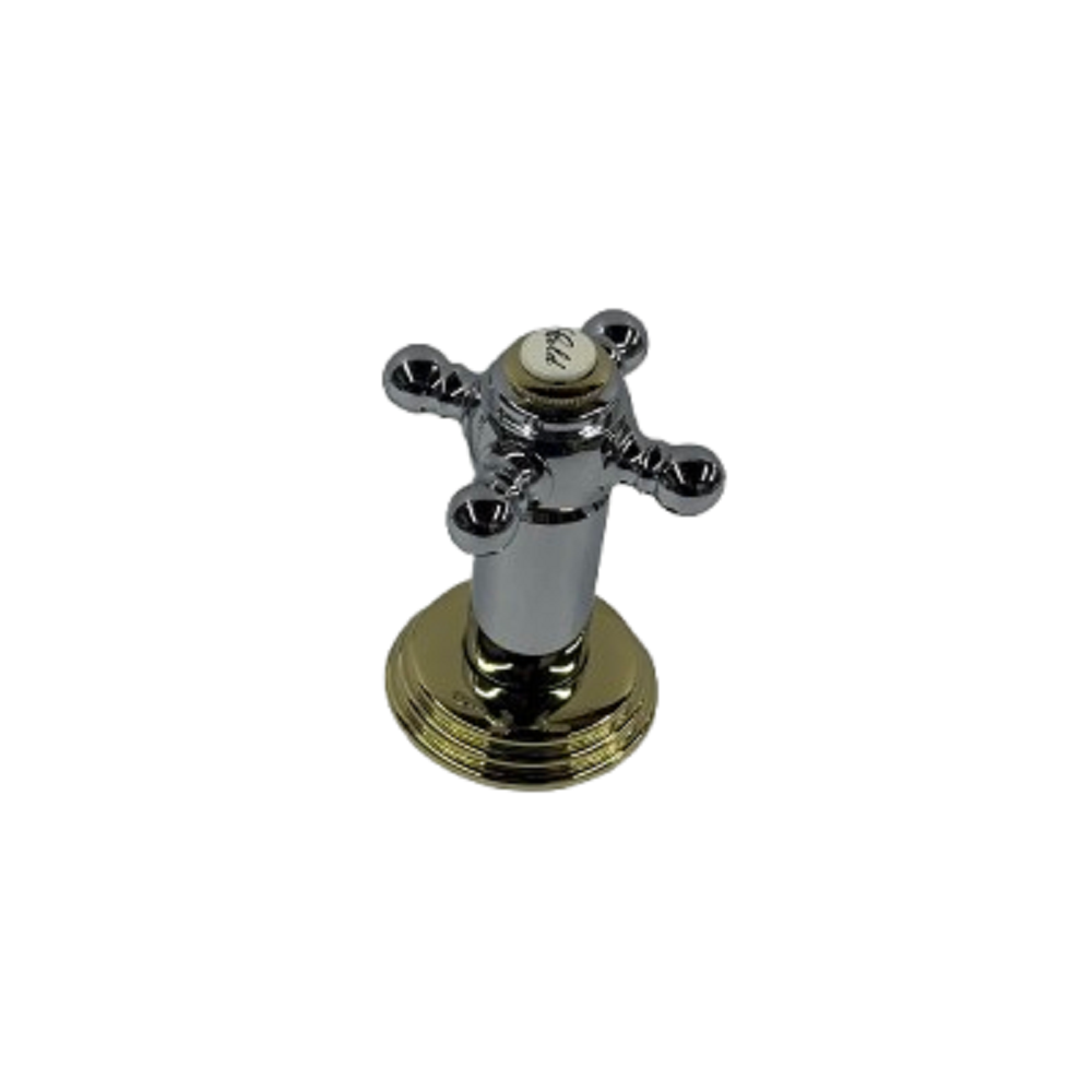Volume Control Trim in Polished Chrome/Polished Brass - Grohe 19.864.IR0 Sinfonia (Rough Sold Separately)