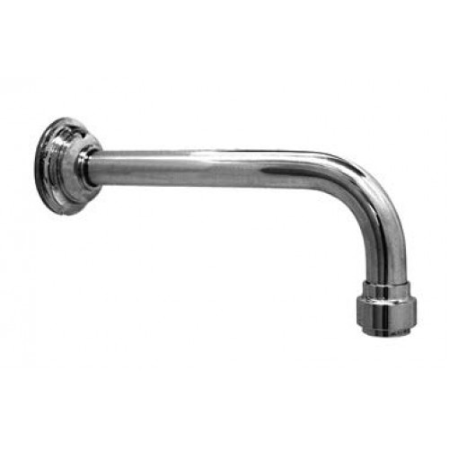 Harrington Brass Works 20-350-015 Victorian Paddle Wall Mount Tub Spout in Polished Nickel