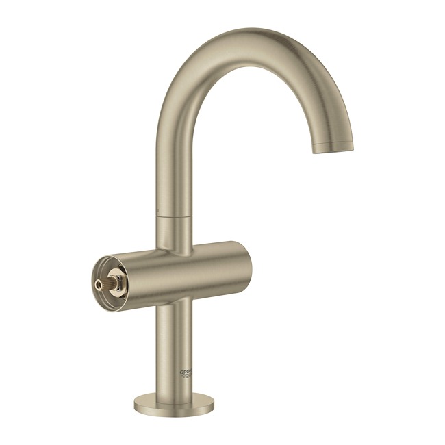 Grohe 21031EN3 Atrio Single Hole Two-Handle M-Size Bathroom Faucet 1.2 GPM in Brushed Nickel (Handles Sold Separately)