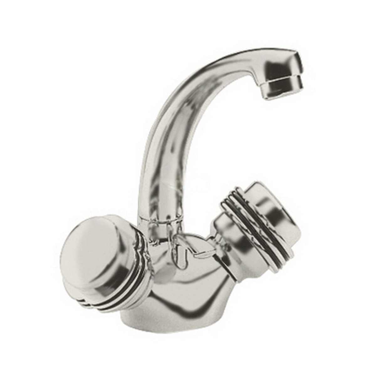 Grohe 21284AV0 Classic Two Handle Centerset Bathroom Faucet in Satin Nickel