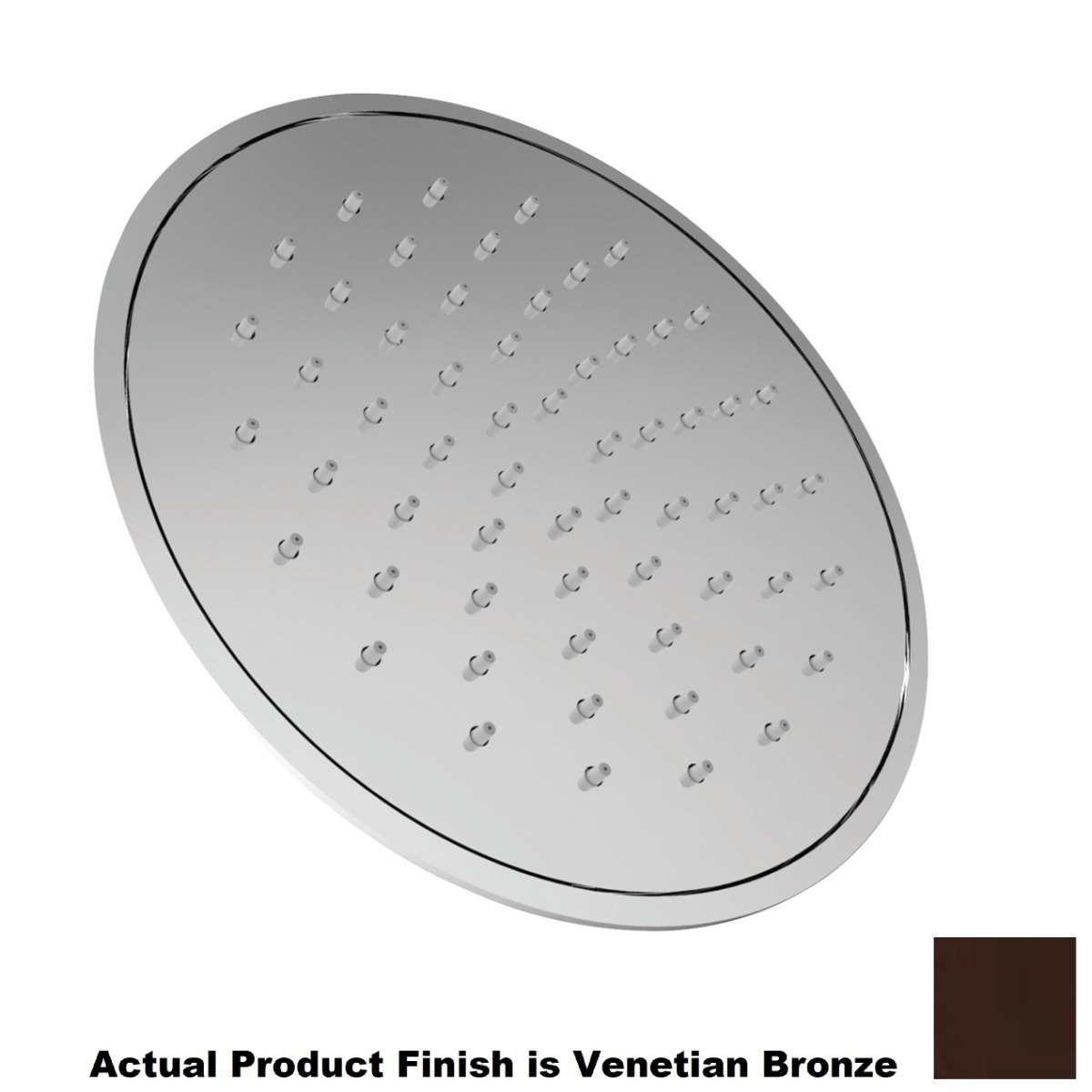 Newport Brass 2152/VB 1.8 GPM Ceiling Mounted Single Function Rainfall Shower Head in Venetian Bronze