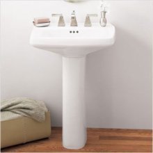 American Standard 0178027.201 Pedestal Sink Basin 24" x 18", Peach Blossom