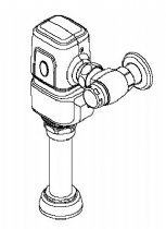 Toilet Flush Valve Exposed Dc