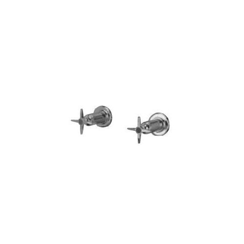 Zurn Industries Z87302 Double Handle Shower Valve Trim Only from the Aquaspec Series, Chrome