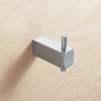 Porcher 5128210.002 Diametrique Robe Hook in Polished Chrome