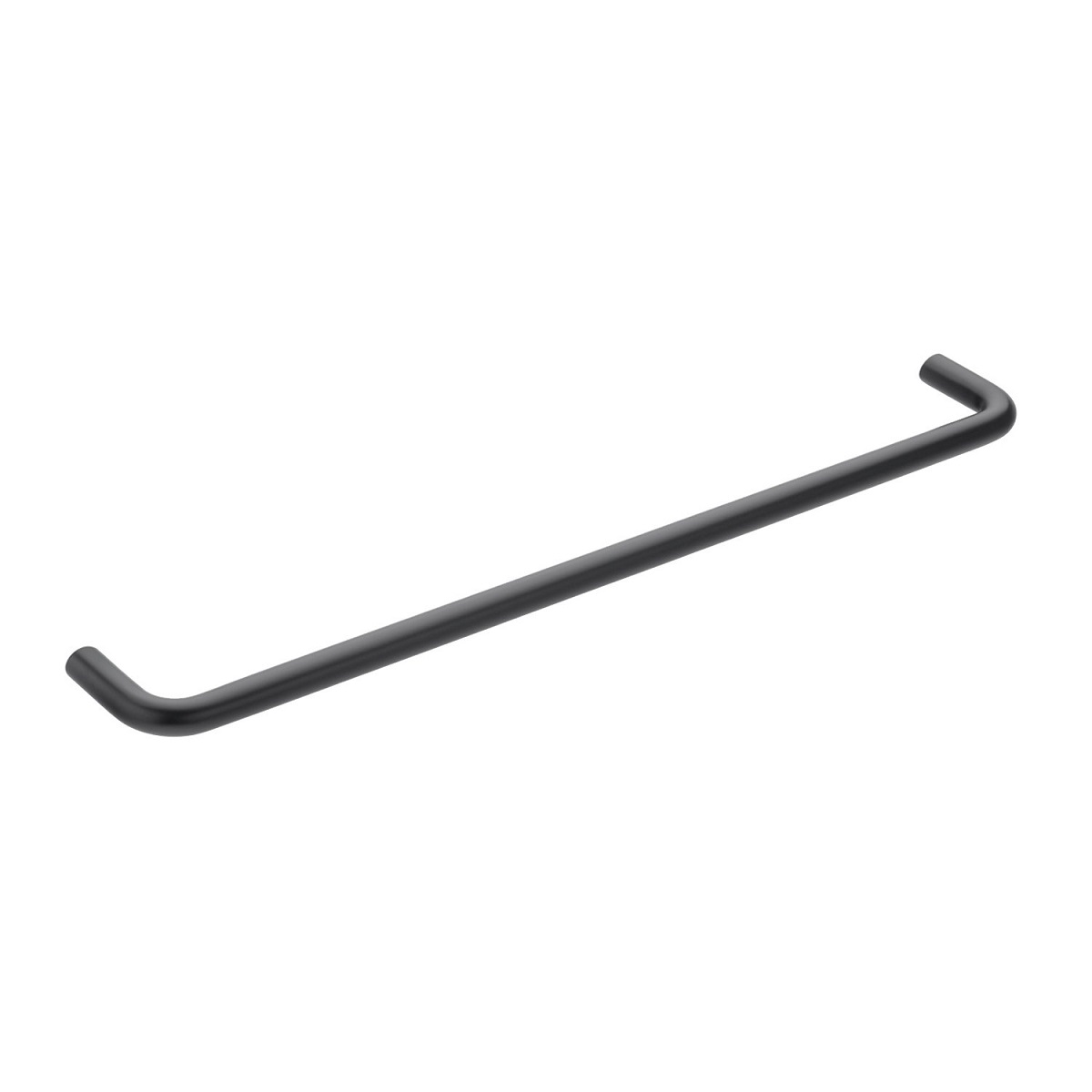Cosmic WJC238A0065036 B&W 24" W X 3" D ‎Wall Mounted Metal Towel Bar in Matte Black