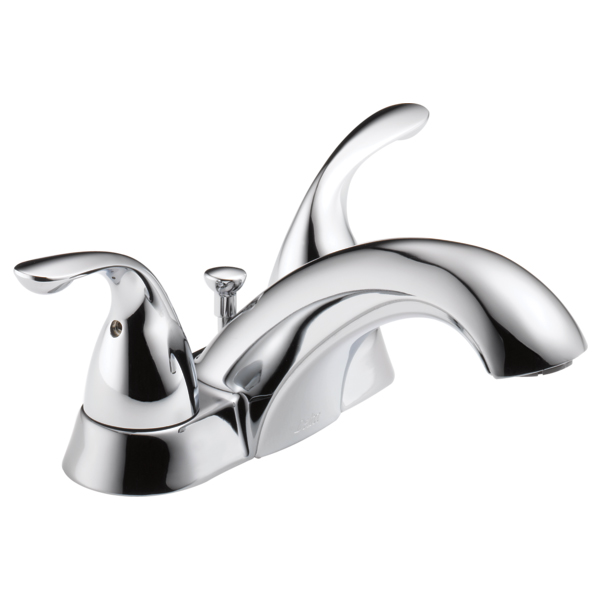 Delta 2523LF-MPU Classic Two Handle Centerset Bathroom Faucet In Chrome