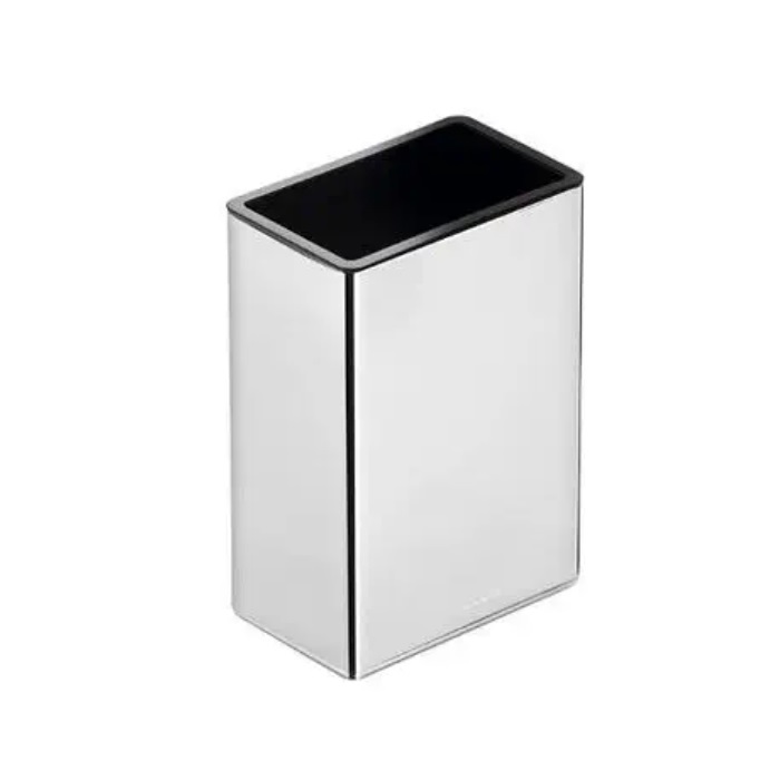 Cosmic WJC253A0053001 Tooth Brush Holder in Polished Chrome/Black