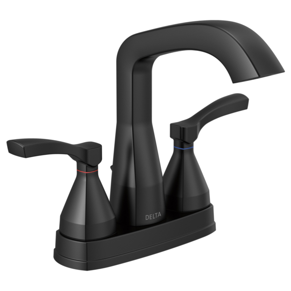 Delta 25776-BLMPU-DST Stryke Centerset Faucet In Matte Black