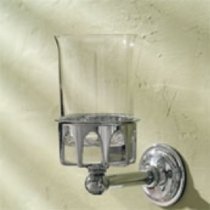 Ginger 2613/PN 2613-14 London Terrace Tumbler Holder in Polished Nickel