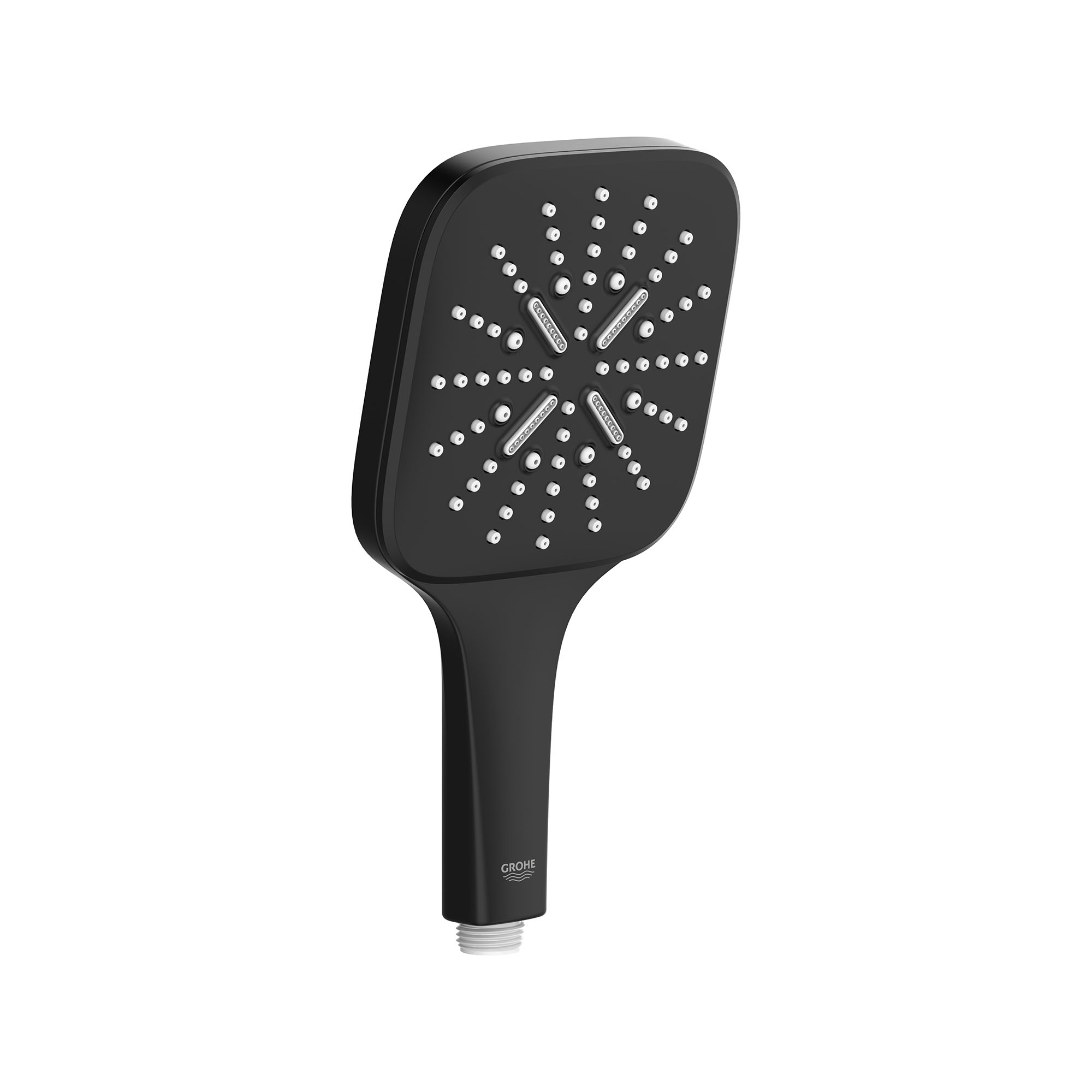 Grohe 265522430 Rainshower™ SmartActive 1.75 GPM Multi Function Hand Shower with StarLight, DreamSpray, EcoSpray and Speed Clean in Matte Black