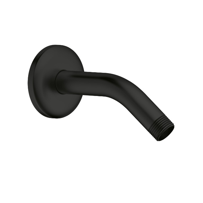 Grohe 274142430 Relexa® 5" Wall Mounted Shower Arm with Flange in Matte Black