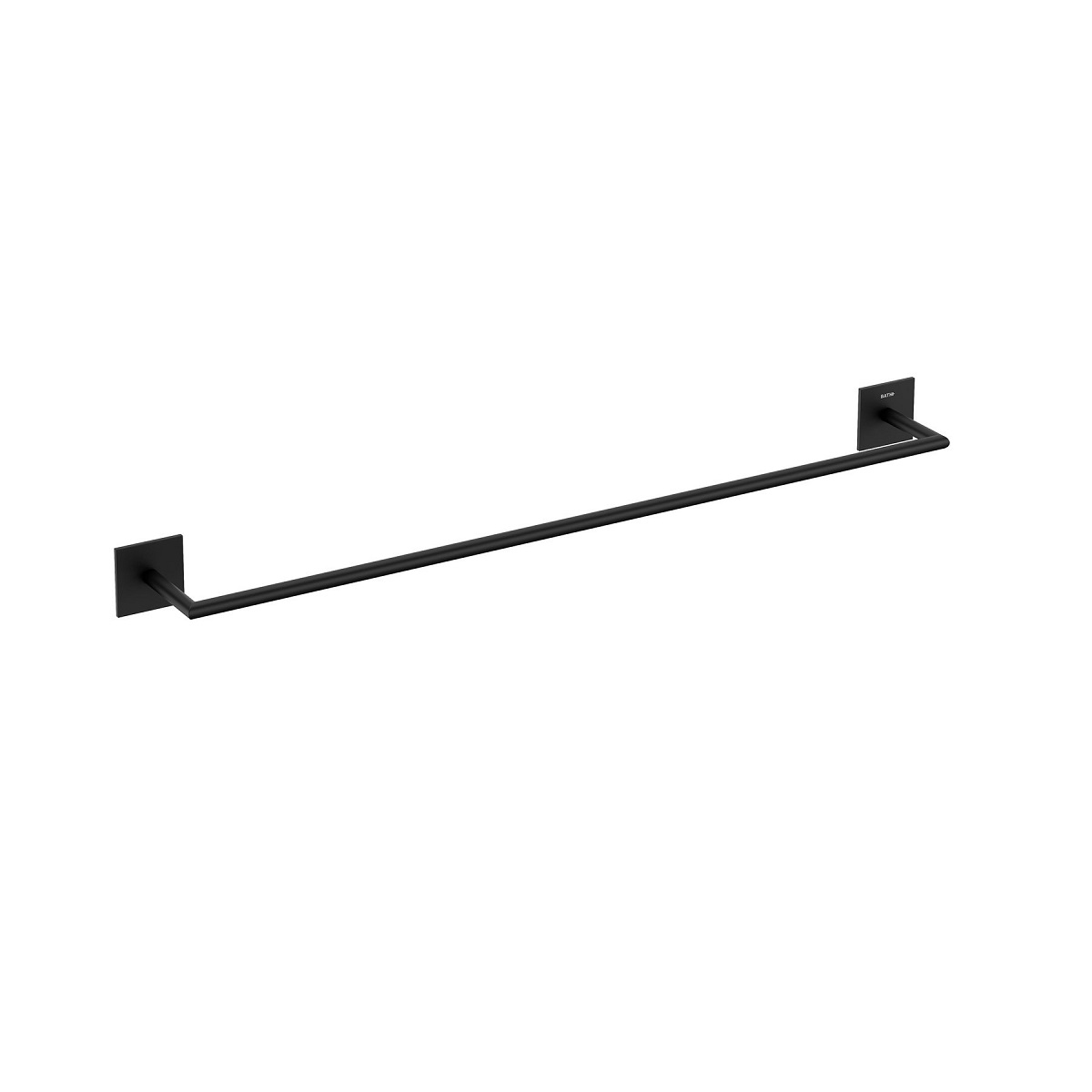 Cosmic WJB276A0065036 Stick 24" ‎Wall Mounted Contemporary Metal Towel Bar in Matte Black