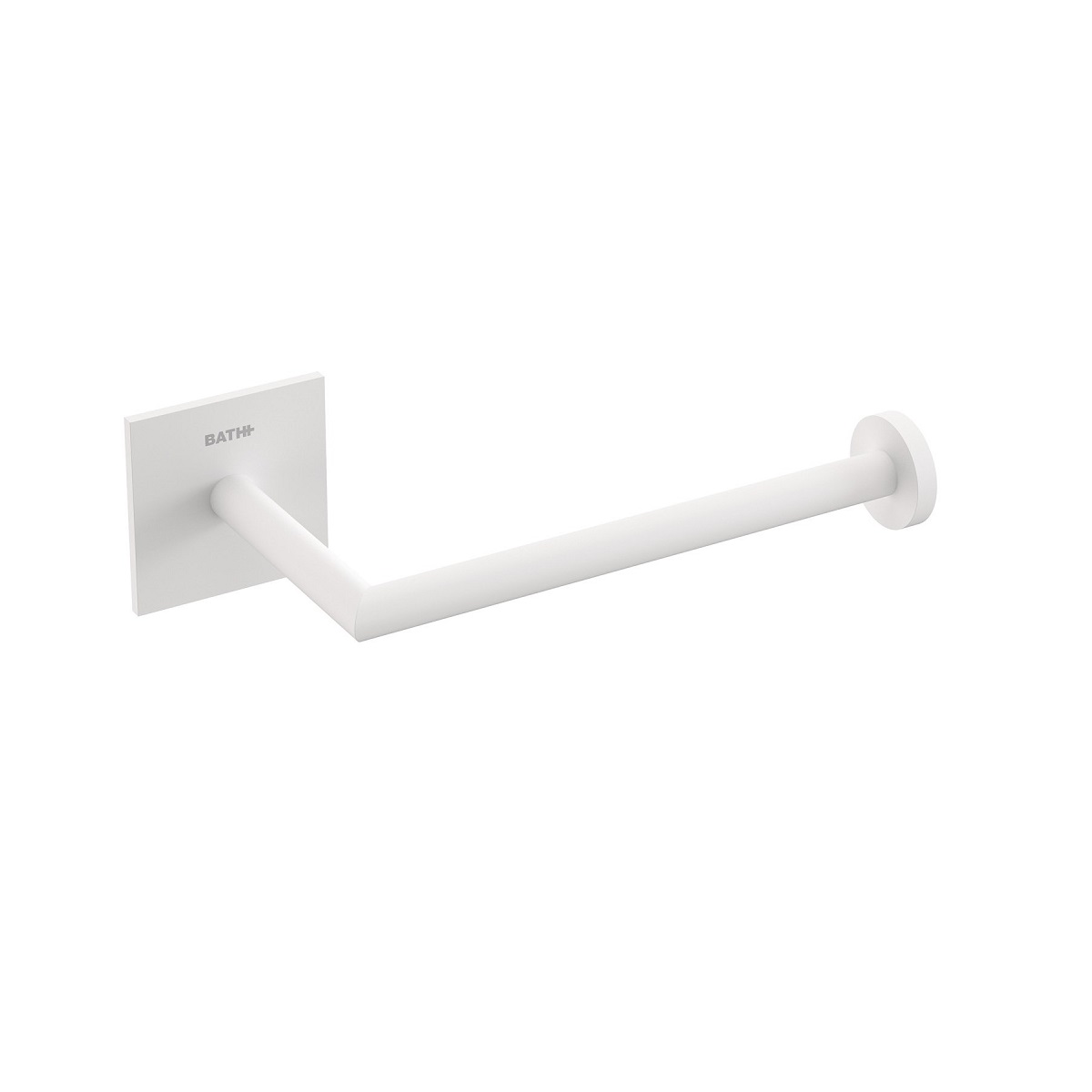 Cosmic WJB276A0058065 Stick 6" Wall Mounted Toilet Paper Holder without Cover in Matte White