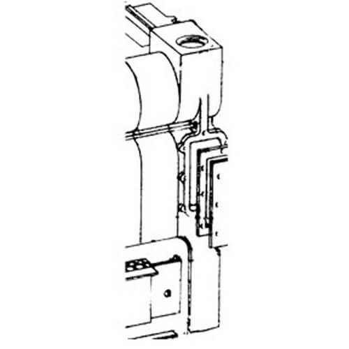 Weil-McLain 311-800-032 Right Hand End Section w/o Heater Opening
