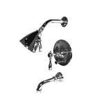 Newport Brass 3-1772BP/10B NB3-1772BP-10B Victoria Oil Rubbed Bronze Balanced Pressure Tub & Shower Trim Set Only, Lever Handle